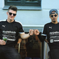 Casper Pade (t.v.) og Alexander Krarup (t.h.) har sammen startet virksomheden Clean Sneaks.