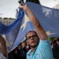 Proeuropæiske demonstranter i Athen