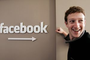 Grundlæggeren af Facebook Mark Zuckerberg.