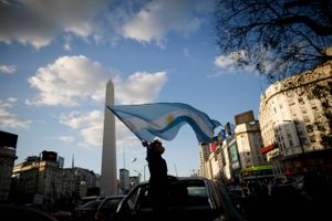 Argentina kan se fremt til en inflation på 60 pct. i 2022. Foto: Natacha Pisarenko/AP/Ritzau Scanpix