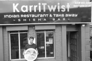 Karri Twist i London. Foto: Lewisham Local