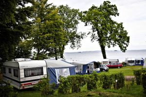 De danske campingpladser havde fyldt godt op i august af danske turister, der var trvunget til at holde fiere inden for landets grænser på grund af de strikse rejseregler. Arkivfoto: Ditte Lysgaard Holm