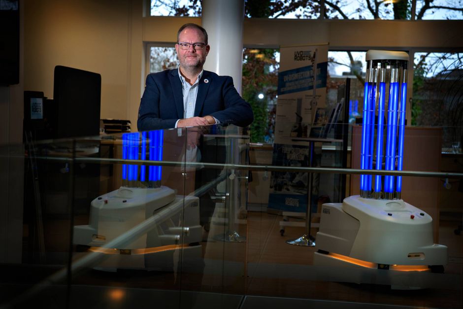 Claus Risager, adm. direktør for og medstifter af Blue Ocean Robotics. Foto: Brian Karmark
  