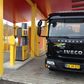Skive Kommunes første lastbil på gas. I løbet af foråret følger flere kommuner efter med gasdrevne skraldebiler.