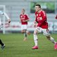 Det blev heller ikke i denne sæson, at de rødblusede fra Vejle Boldklub sikrede sig et comeback til dansk fodbolds bedste række, så jagten fortsætter. Det er stadig et langsigtet mål, men der er ikke sat et årstal på. Arkivfoto: Tobias Nicolai