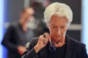 Christine Lagarde, præsident for ECB. Foto: Reuters/Wolfgang Rattay