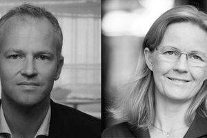 Asger Højen Danielsen, Business Manager i Rambøll Management Consulting, og Rikke Hvilshøj, direktør for Dansk IT
