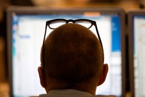 
    Aktiehandel hos Nordea. Renter og obligationer gik både ned og op over hele verden efter det amerikanske præsidentvalg. Aktier.
     krimigenre Foto: Finn Frandsen
  