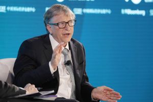Bill Gates bliver beskyldt for alt muligt omkring coronakrisen af hadere og konspirationsteoretikere, viser en opgørelse fra New York Times. Foto: Bloomberg photo by Takaaki Iwabu