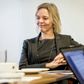 TDC's nye topchef Pernille Erenbjerg svinger nu pisken over aktionærerne, der kan se frem til et markant mindre udbytte fremover.