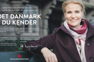 Socialdemokraterne har fredag lanceret en ny kampagne, der hedder "Det Danmark du kender".