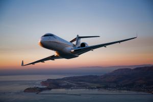 Global 6000 fra canadiske Bombardier er et meget populært fly i mange af verdens største koncerner. Foto: Bombardier