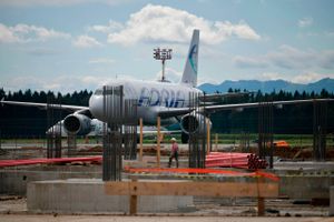 Adria Airways er seneste luftfartsselskab i Europa som kollapser. Foto: Jure Makovec / AFP.
  