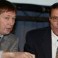 Niels Peter Louis-Hansen sammen emd den daværende adm. direktør i Coloplast, Sten Scheibye.