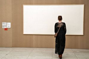 To tomme billedrammer, der gik verden rundt i efteråret, kan ende med at blive millioner værd, spår vurderingseksperter. Det på trods af at Kunsten i Aalborg nu hiver kunstneren i retten.