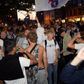 Bronzefesten blandt AGF-fans på Rådhuspladsen i Aarhus er et eksempel på den adfærdsændring, Hope-projektet har registreret. Foto: Mikkel Berg Pedersen/Ritzau Scanpix)