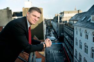 Bjørn Sibbern, direktør for fondsbørsen i København, er godt tilfreds efter et år med omsætningsrekord på børsen.