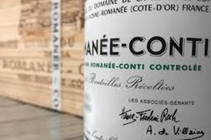 Sjældne vine fra Romanée-Conti tiltrækker sig international opmærksomhed, når de kommer på auktion og henter ofte meget hæje bud hjem. Foto: Rare Wine invest.
