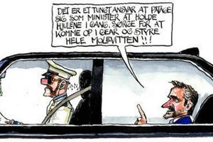 Penge og prestigeposter gør ingen lykkelig, men jeg vil hellere græde i en ministerbil end i en bybus, lyder Anders Samuelsens nye livsfilosofi. 