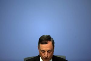 Chefen for Den Europæiske Centralbank, Mario Draghi.