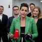 SF's foramnd Pia Olsen Dyhr havde sammen med Enhedslisten og De Radikale en flyafgift som et centralt krav til finanslovsforhandlingerne. Det blev dog ikke til noget. Foto: Finn Frandsen