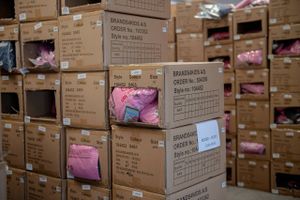 Brand4kids med hovedsæde i Ikast sælger mængder af børnetøj og er aktuelt som andre i modebranchen præget af høje fragtpriser i den globale logistikkæde. Foto: Casper Dalhoff.  