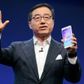 Samsungs topchef, DJ Lee, under præsentationen af Galaxy Note 4 ved forbrugerelektronikmessen IFA i Berlin i begyndelsen af september.