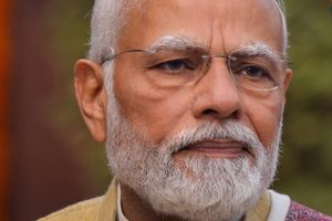 Indiens premierminister, Narendra Modi. Foto: Manish Swarup/AP/Ritzau Scanpix