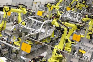 Porsches fabrik i Leipzig er sindbilledet på misforståelserne i debatten. Fire ud af fem job, der de seneste 25 år, skyldes automatisering og ikke globalisering. Foto: AP/Jan Woitas