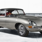 Her ses første E-Type Reborn. Det er en 1965 Fixed Head Coupe med en 4.2-liter inline-six motor og lakken er Gunmetal Grey. Jaguar restaurerer foreløbig kun Series 1 E-Types. Foto: Jaguar.