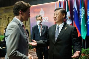 Xi Jinping beskylder i opsigtsvækkende video Justin Trudeau for at lække oplysninger fra et møde til pressen.