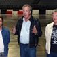 De tre værter for verdens største bilprogram The Grand Tour er her fotograferet, da de endnu arbejdede for BBC-programmet Top Gear. Fra venstre er det Richard Hammond, Jeremy Clarkson og James May.Foto: CTK via AP
