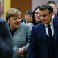 Den tyske kansler, Angela Merkel, sammen med frankrigs præsident, Emmanuel Macron. Arkivfoto: Kenzo Tribouillard/Reuters