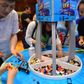 Chinese parents and their children play with Lego toy building bricks at a promotional event by Lego in Tianjin, China, 15 May 2015. Lego and other block toys that offer children a creative experience while they are playing, have been growing in popularity as the country continues its vigorous drive towards greater inventiveness, a quality for which Chinese people have traditionally had little ability. Premier Li Keqiang has been a strong advocate of innovation, a move backed by Jin and many other typical mainland parents. Lego has been quick to recognise the potential of this business opportunity in China and the rest of Asia. A year ago the company began work in Zhejiang province on building its third-largest global factory in the city of Jiaxing, 100km from its China office in Shanghai, which was opened last year. The factory will supply Lego products not only for the China market but also other Asian markets including Japan and South Korea. Trangbaek said it would eventually employ up to 1,500 workers and was due to start packaging Lego toys produced abroad for sale on the mainland later this year. It is due to become fully operational in 2017. Lego also expects to open more than 80 mainland stores by the end of this year, some of which will be based in second- or third-tier cities. Foto: AP/Imaginechina