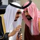 Kongen af Saudi-Arabien, Salman Bin Abdulaziz Al Saud (tv.) sammen med Mohammed bin Salman.