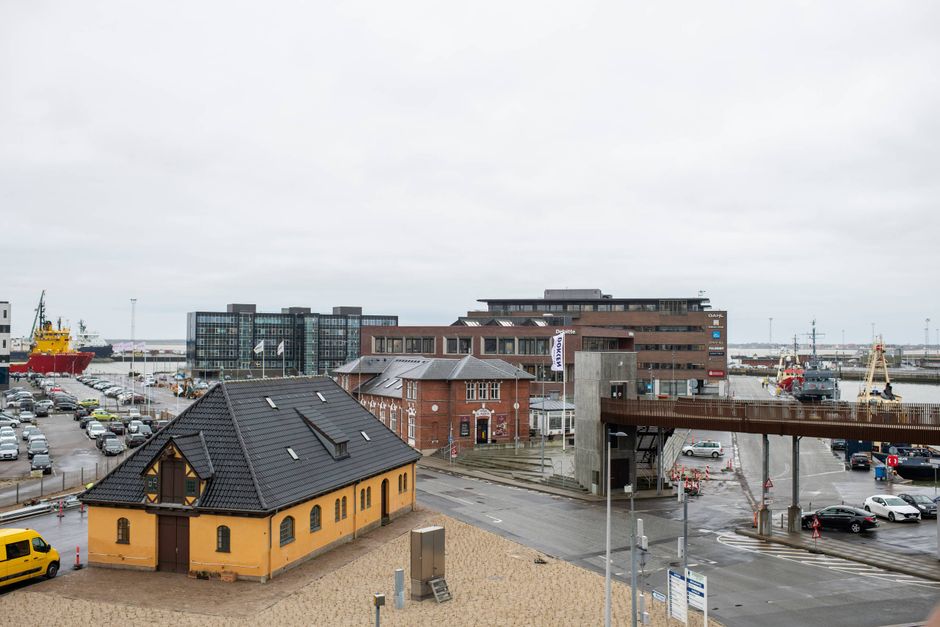 Coronakrisen rammer: Gods hober i Esbjerg Havn