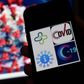 Google og Apple annoncerede fredag et uvant samarbejdsinitiativ, hvor smartphones skal bruges som et redskab til at opspore coronasmittekilder. Foto: Olivier Douliery/AFP