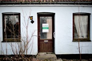 Færre huse bliver solgt på tvangsauktion, og det er tegn på bedre tider, mener boligøkonom. Foto: Joachim Adrian