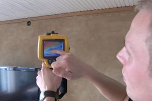 Termografi kan afsløre boligens varmetab.