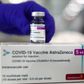 A vial of AstraZeneca's coronavirus disease (COVID-19) vaccine is pictured, as Spain resumes vaccination with AstraZeneca shots after a temporary suspension, at Enfermera Isabel Zendal hospital in Madrid, Spain, March 24, 2021. REUTERS/Sergio Perez