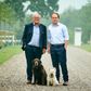 Far og søn, Bjarne og Anders Mayland, driver sammen ejendomsudviklingsvirksomhed Maycon, der er en del af Anders Maylands koncern, som har en egenkapital på en kvart mia. kr. Foto: Tony Nielsen