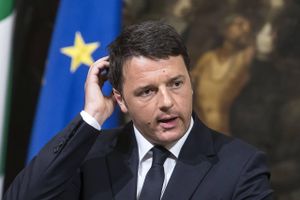 Italiens premierminister Matteo Renzi. 