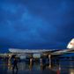 Det Hvide Hus råder over to fly af typen Boeing 747. Mange tror, at flyet hedder Air Force One, men det er ikke korrekt. Det kaldesignal anvendes af det fly, der har den amerikanske præsident ombord. Foto: AP/Patrick Semansky
