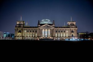 Rigsdagsbygningen i Berlin Foto: Christoph Soeder/AP/Ritzau Scanpix