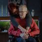 Fænomenet Sussi & Leo er nu ovre, efter Leo Nielsen fra den kendte duo efter et længere sygdomsforløb er død i en alder af 67 år. Her er et af de sidste fotos, der er taget af det populære par. Foto: Rune Øe/Ritzau Scanpix