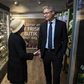 Koncernchef Per Bank besøger jævnligt koncernens butikker. Her er det før pandemien i en butik hos Føtex Food i København. Arkivfoto: Niels Hougaard
