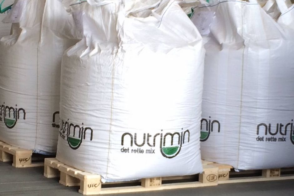 Nutrimin producerer mineralblandinger til kvæg og svin samt koncentrater og specialfoder til smågrise. Foto: PR