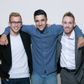 De tre stiftere af firmaet Washa, fra venstre Max Børglum Stripp, Karim Ben M'Barek og Jannick Christensen.