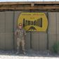 Kristian Juel Rasmussen under sin udstationering i Afghanistan i 2009.