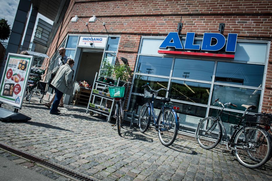 Aldi har aktuelt 190 butikker rundt om i Danmark. Foto: Linda Johansen.  
